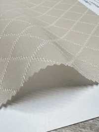 KKF4955-W-D1 Jacquard Acolchado Brillante[Fabrica Textil] Uni Textile(Estudio Komon) Subfoto