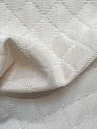 KKF4955-W-D1 Jacquard Acolchado Brillante[Fabrica Textil] Uni Textile(Estudio Komon) Subfoto