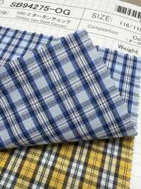 SB94275-OG Cuadros Escoceses 100/2[Fabrica Textil] SHIBAYA Subfoto