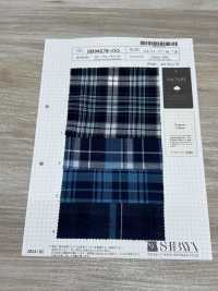 SB94278-OG 40/- Cheque Azul[Fabrica Textil] SHIBAYA Subfoto