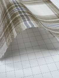 SB4H3005 Cuadros De Voile De Algodón Teñidos Con Hilo[Fabrica Textil] SHIBAYA Subfoto