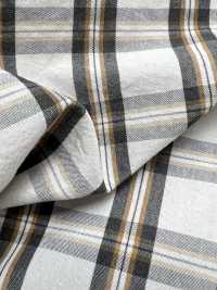 SB4H2027 Algodón Y ECOPET Lavado A Cuadros[Fabrica Textil] SHIBAYA Subfoto