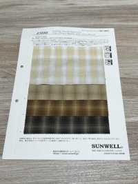 45080 Tela De Algodón Maruude De 50 Hilos Con Cuadros Ombré[Fabrica Textil] SUNWELL Subfoto