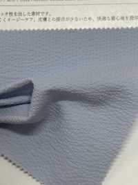 KKF8588-W-D1 Seersucker Stretch Ancho Ancho[Fabrica Textil] Uni Textile(Estudio Komon) Subfoto