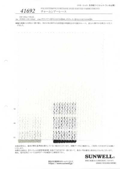 41692 Encaje transparente Charm