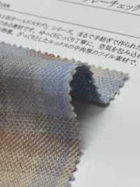 26260 Sarga De Algodón OLD SLUB10s Con Cuadros Degradados[Fabrica Textil] SUNWELL Subfoto