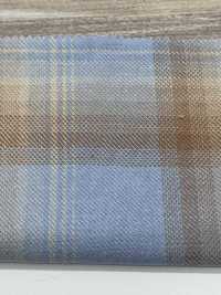 26260 Sarga De Algodón OLD SLUB10s Con Cuadros Degradados[Fabrica Textil] SUNWELL Subfoto