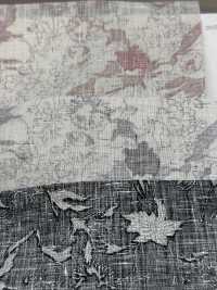 OKC034 60/ Lino Estampado Línea Flor[Fabrica Textil] Oharayaseni Subfoto