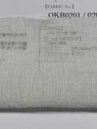 OKB0203 Gasa De Lino "gasa"[Fabrica Textil] Oharayaseni Subfoto