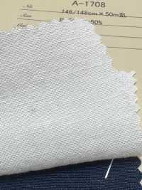 A-1708 Rayón/lino Teñido En Hilo[Fabrica Textil] ARINOBE Subfoto