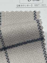 SBT-020 Cuadros De Ventana En Espiga Orgánicos Variados[Fabrica Textil] Textiles Kuwamura Subfoto