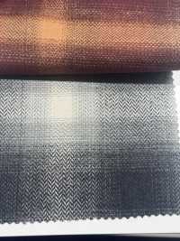 SBT-021 Cuadros Ombré Henribone Recortados Orgánicos[Fabrica Textil] Textiles Kuwamura Subfoto