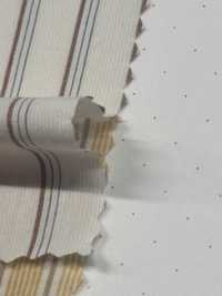 SBT-019 Rayas Naturales Orgánicas Lavadas Y Arrugadas[Fabrica Textil] Textiles Kuwamura Subfoto