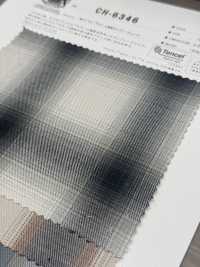 CH-6346 Fibra Modal De Algodón Tencel Con Cuadros Ombré[Fabrica Textil] Textiles Kuwamura Subfoto