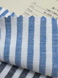 A-1709 Rayón/lino Teñido En Hilo[Fabrica Textil] ARINOBE Subfoto