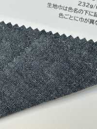 HK2002W Lona De Cáñamo De Algodón Indio, Chambray índigo, Un Lavado[Fabrica Textil] KOYAMA Subfoto