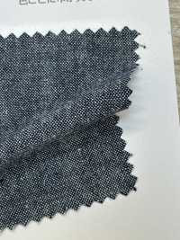 HK2002W Lona De Cáñamo De Algodón Indio, Chambray índigo, Un Lavado[Fabrica Textil] KOYAMA Subfoto