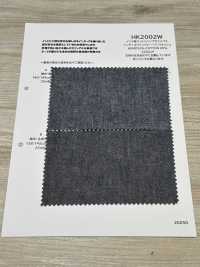 HK2002W Lona De Cáñamo De Algodón Indio, Chambray índigo, Un Lavado[Fabrica Textil] KOYAMA Subfoto