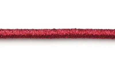SBL250 Cordón de elástico lamé suave 2.5MM