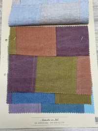 INDIA-2116 Patchwork De Mezclilla[Fabrica Textil] ARINOBE Subfoto