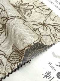 KCL534-D63 Encaje De Lona De Lino Y Rayón[Fabrica Textil] Uni Textile(Estudio Komon) Subfoto