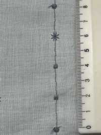 8026-855-1 Rayas Bordadas De Césped Con Flores Pequeñas[Fabrica Textil] HOKKOH Subfoto