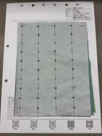 8026-855-1 Rayas Bordadas De Césped Con Flores Pequeñas[Fabrica Textil] HOKKOH Subfoto