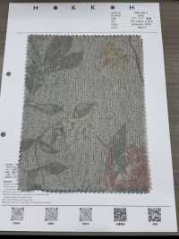 7026-400-1 Transferencia De Flor Grande Con Ribete Transparente[Fabrica Textil] HOKKOH Subfoto