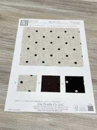 KCP524-D28 Lienzo De Lino Y Rayón Con Impresión De Un Solo Color[Fabrica Textil] Uni Textile(Estudio Komon) Subfoto