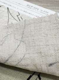 KCP524-D570 Lienzo De Lino Y Rayón Con Impresión De Un Solo Color[Fabrica Textil] Uni Textile(Estudio Komon) Subfoto