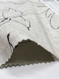 KCP524-D570 Lienzo De Lino Y Rayón Con Impresión De Un Solo Color[Fabrica Textil] Uni Textile(Estudio Komon) Subfoto