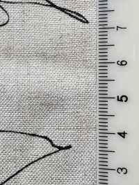 KCP524-D570 Lienzo De Lino Y Rayón Con Impresión De Un Solo Color[Fabrica Textil] Uni Textile(Estudio Komon) Subfoto