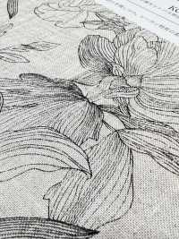 KCP524-D624 Lienzo De Lino Y Rayón Con Impresión De Un Solo Color[Fabrica Textil] Uni Textile(Estudio Komon) Subfoto