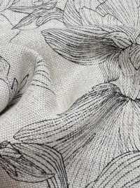 KCP524-D624 Lienzo De Lino Y Rayón Con Impresión De Un Solo Color[Fabrica Textil] Uni Textile(Estudio Komon) Subfoto