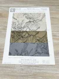 KCP524-D624 Lienzo De Lino Y Rayón Con Impresión De Un Solo Color[Fabrica Textil] Uni Textile(Estudio Komon) Subfoto