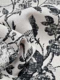 KCP524-D637 Lienzo De Lino Y Rayón Con Impresión De Un Solo Color[Fabrica Textil] Uni Textile(Estudio Komon) Subfoto