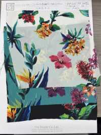 KKP6635-58D-DBK201 Nueva Impresión Multicolor IJ De Venus Split Dechin[Fabrica Textil] Uni Textile(Estudio Komon) Subfoto