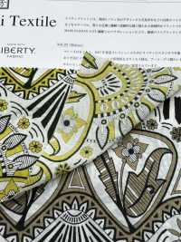 KCP609MWL-DK-20 Estampado Liberty Miracle Wave De 60 % Algodón[Fabrica Textil] Uni Textile(Estudio Komon) Subfoto