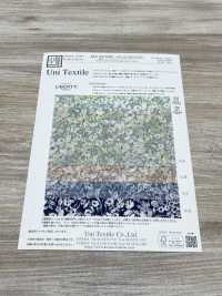 KCP807MWL-DK-23 Peine De Fresno Con Estampado Liberty Miracle Wave De 80 % Algodón[Fabrica Textil] Uni Textile(Estudio Komon) Subfoto