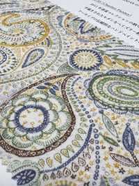 KCP807MWL-DK-35 Algodón 80 Lawn Miracle Wave Liberty Print Charlie's Paisley[Fabrica Textil] Uni Textile(Estudio Komon) Subfoto