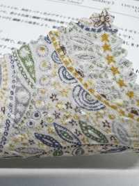 KCP807MWL-DK-35 Algodón 80 Lawn Miracle Wave Liberty Print Charlie's Paisley[Fabrica Textil] Uni Textile(Estudio Komon) Subfoto