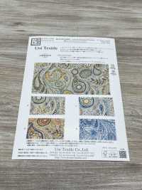 KCP807MWL-DK-35 Algodón 80 Lawn Miracle Wave Liberty Print Charlie's Paisley[Fabrica Textil] Uni Textile(Estudio Komon) Subfoto