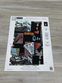 KDP2312SD-58-DD-774 Impresión De Inyección De Tinta De Gran Ancho De Dechin Femenino[Fabrica Textil] Uni Textile(Estudio Komon) Subfoto