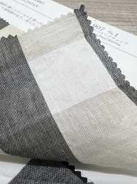 KKC907-D1 Hilo De Tencel De Algodón Teñido Con Fruncido A Cuadros[Fabrica Textil] Uni Textile(Estudio Komon) Subfoto