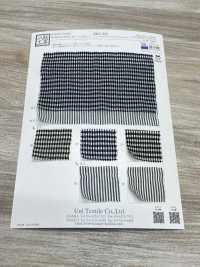 KKC908-DC-1 Hilo De Algodón Tencel Teñido Fruncido[Fabrica Textil] Uni Textile(Estudio Komon) Subfoto