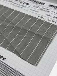 SB71600 Paño Para Máquina De Escribir De Algodón De Fibra Extra Larga 70/1 A Rayas[Fabrica Textil] SHIBAYA Subfoto