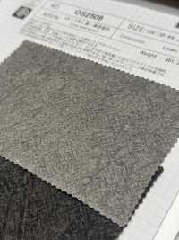 OS2509 L1/40 Tintura De Lino Con Carbón Vegetal Y Tanino De Caqui[Fabrica Textil] SHIBAYA Subfoto