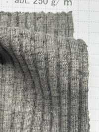 SD0241 Tejido Acanalado TERECO Con Tiraje Aleatorio De Agujas Yak/C[Fabrica Textil] SHIBAYA Subfoto