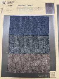 3-HOLM Tweed De Shetland[Fabrica Textil] TAKISADA NAGOYA Subfoto