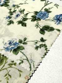 28115 Cordot Organics® - Césped De 60 Hilos, Estampado Floral Retro[Fabrica Textil] SUNWELL Subfoto